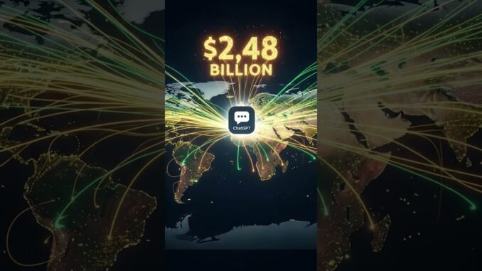 ChatGPTが30億ドル突破！  #ai #人工知能 #openai