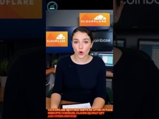 Cloudflare Restores services after outage disrupts Coinbase, Claude AI, Chat GPT #shorts