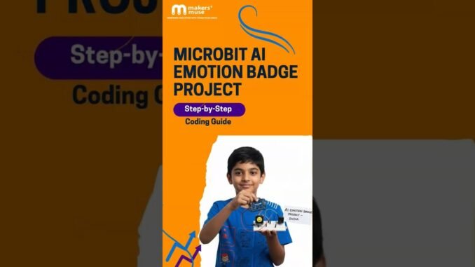 Coding an AI Emotion Badge | Microbit + Machine Learning Tutorial for Beginners
