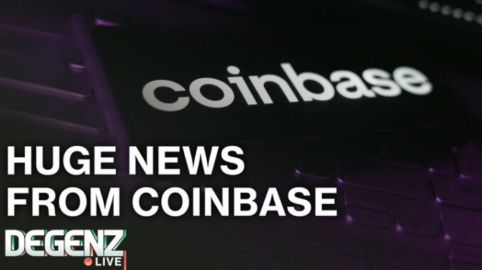 Coinbase & Robinhood Big Announcements! BTC falls then bounces!