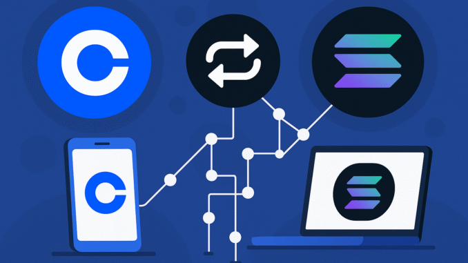 Coinbase expands Solana trading access with integrated on chain swaps Coinbase expands Solana trading access with integrated on chain swaps