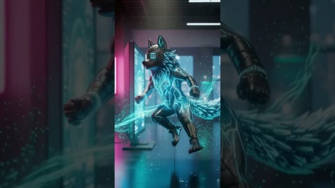 Coming soon... #cyberwolf #crypto #ai #art #shorts