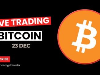Crypto Live Trading || Bitcoin Analysis || 23 Dec || Advance Crypto Trader - Vivek Yadav