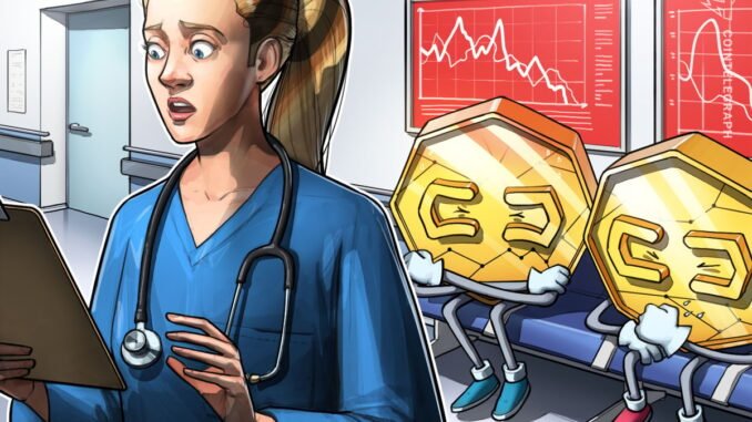 Crypto Market Cap Hits 8 Month Low Amid Bearish Sentiment