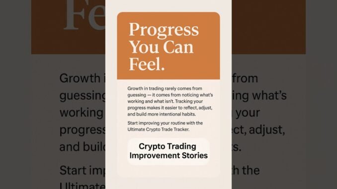 Crypto Trading Improvement Stories — How Beginners Grow With Better Tracking Habits