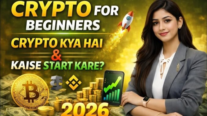 Crypto for Beginners | Crypto Kya Hai & Kaise Start Kare? 2026