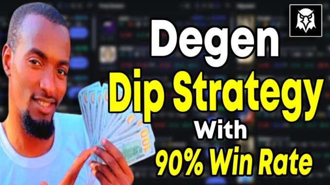 DEXScreener's BEST Memecoin Degen Dip Strategy REVEALED (WITH 95% WIN RATE)