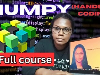 Day-17/90 | AI, DS and ML complete course for beginners in English | Hire Ready | Numpy Python