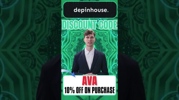 Depinhouse Discount Code : (AVA) Get 10% Off On Your Purchase