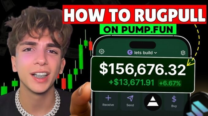 EASIEST Way to Rug Pull a Viral MEMECOIN on Pumpfun (With $0, Using CreateCoins.io)