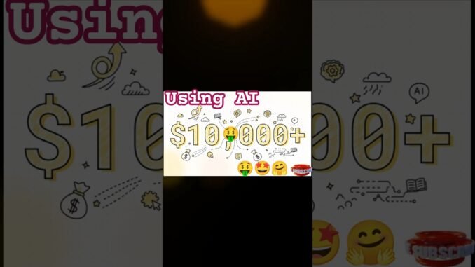 “Earn with AI 🤖💸 | Easy Methods for Beginners”