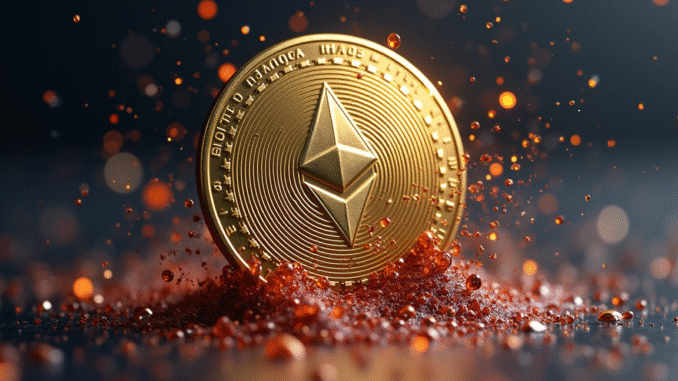 Ether risks further downside as bears regain control Ethereum Price Dump