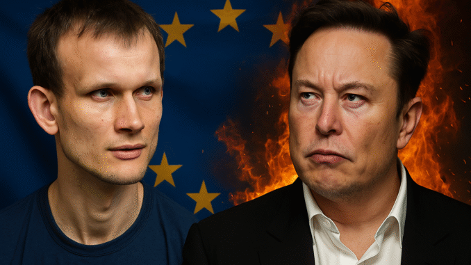 Ethereum Founder Slams Elon Musk As Anti-Europe Attacks Ignite Ethereum Founder Buterin Slams Elon Musk As Anti-Europe Attacks Ignite