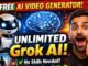 FREE AI Video Generator 😱 | Unlimited Grok AI Se Video Kaise Banaye (No Skills!)