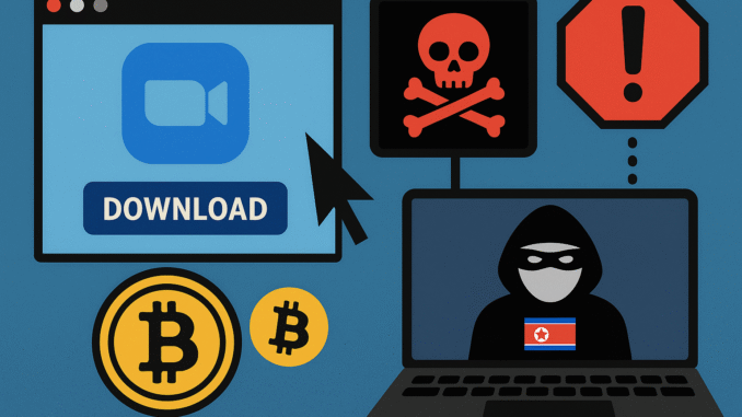 Fake Zoom malware scam tied to North Korean hackers targets Fake Zoom malware scam tied to North Korean hackers targets crypto users