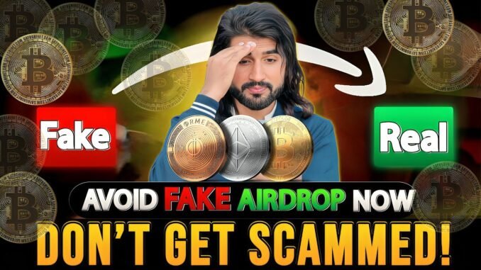 Fake vs Real Airdrops | Don’t Get Scammed | Crypto Safety Guide 2026