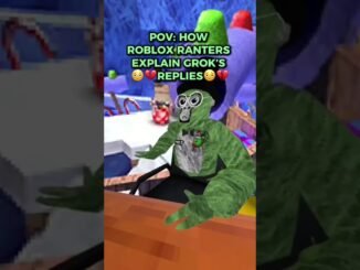 GROK AI #robloxrant #strangerthings5 #gorillatag #minecraft #grokai #funny #fyp #gtcs #foryou #love