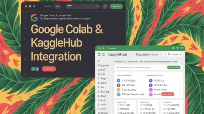 Google Colab Integrates KaggleHub for One Click Access to Kaggle Google Colab Integrates KaggleHub for One Click Access to Kaggle Datasets, Models and Competitions