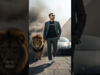 Grok Ai photo editing tutorial || With the lion'#Grokai#GeminiAI#ChatGPT#AI#viral