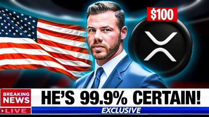 HE IS 99.9% SURE!! "THE MARKET MULTIPLIER" SENDS XRP TO $100?! (WATCH NOW)