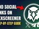 HOW TO Add Social Links to DexScreener (Twitter, Telegram, Website)