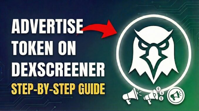 HOW TO Advertise Your Token on DexScreener (Boost Visibility Fast)