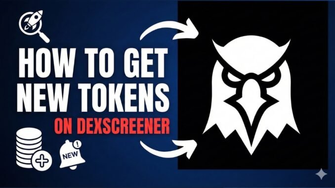 HOW TO Get New Tokens on DEX Screener (Find Early Crypto Gems)