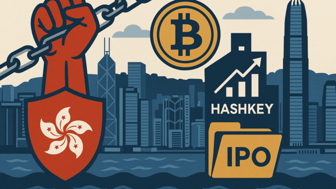 Hong Kong tightens crypto grip as HashKey clears path to IPO