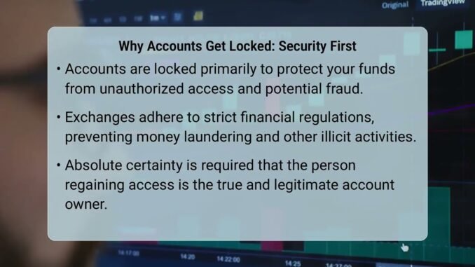 How Do Crypto Exchanges Guide You To Unlock An Account?