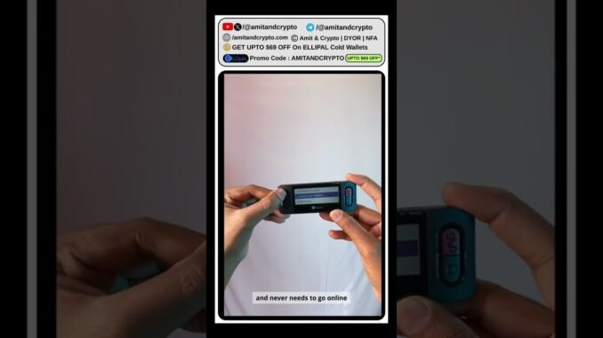 How the ELLIPAL X Card Works (No WiFi, No USB)