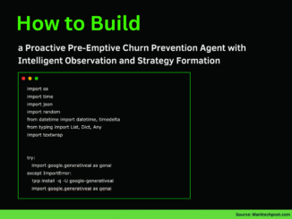 How to Build a Proactive Pre-Emptive Churn Prevention Agent with Intelligent Observation and Strategy Formation