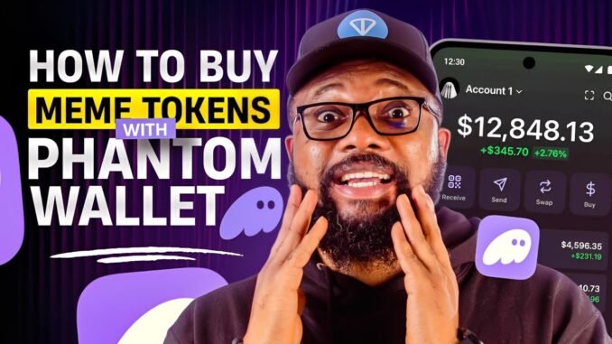How to Purchase meme tokens using Phantom wallet & DEX Screener (Step by step Guide)