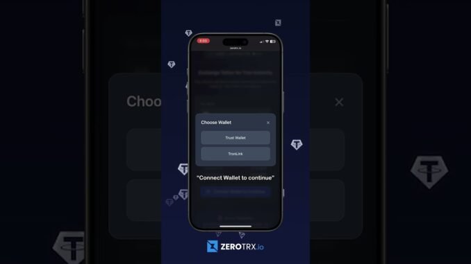 How to Swap USDT to TRX in Trust Wallet with no fees | NO KYC, NO LIMITS, INSTANT #trx #usdt