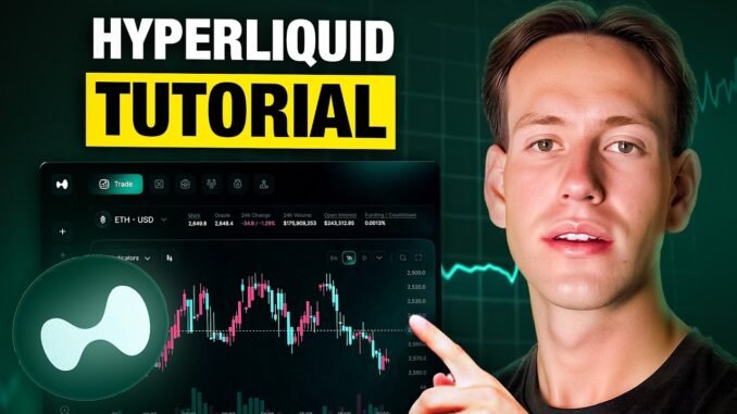 How to Trade Crypto on Hyperliquid (Full Tutorial)