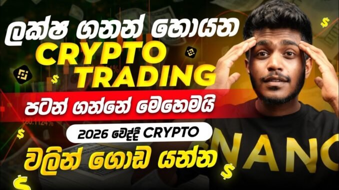 How to start crypto trading sinhala - Binance trading sinhala for beginners - cryptocurrency sinhala