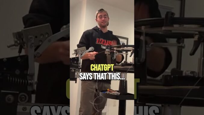 I Let ChatGPT Pick My NEXT Racquet 🤯