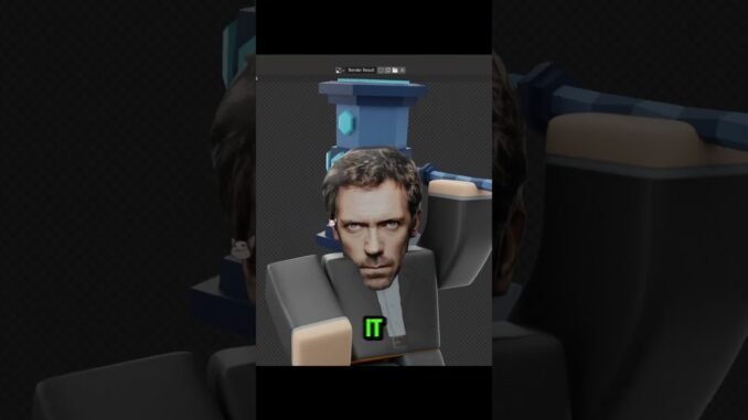 I MADE A GFX PFP FOR SOMEONE #roblox #gfxtool #skibiditoilet #blender3d #chatgpt #robloxedit