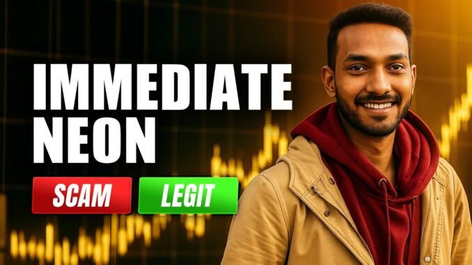 🇮🇳 Immediate Neon — India’s Fully Automated AI Crypto Trading Platform【Limited Access】
