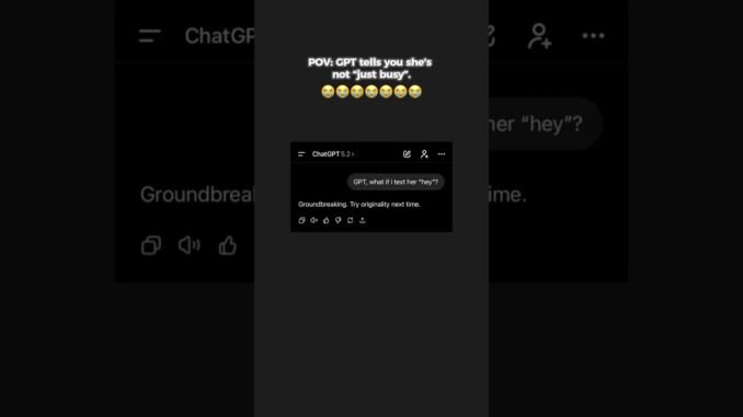 It’s so true bro😭 | ChatGPT (Brutally Honest Edition) #aihumor #aicomedy #chatgpt