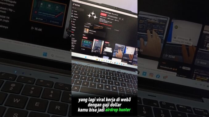 KERJA DI WEB3 GAJI RIBUAN DOLLAR #airdropcrypto #web3