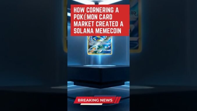 Kabuto: How Cornering a Pokémon Card Market Created a Solana Memecoin