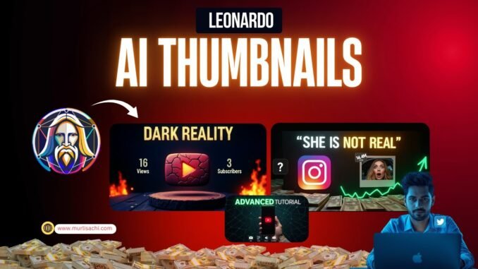 Leonardo AI Se Thumbnail Kaise Banaye For Beginners [ A To Z! ]