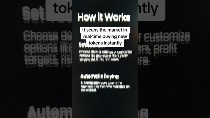 Link in bio 🔥 #solana #memecoin #crypto #dexscreener #ai