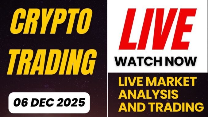Live crypto trading market anlysis 06/12/2025 evening #trading #crypto #crypcurruncy #stockmarket