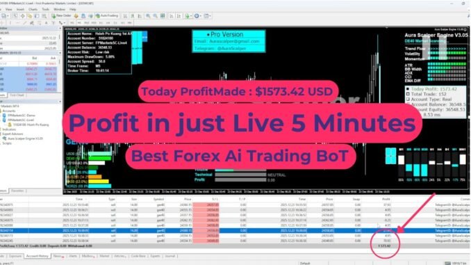 Live trading robot forex 100 %Profit per month on real account 💵 | Scalping & Hedging Robot for Bot