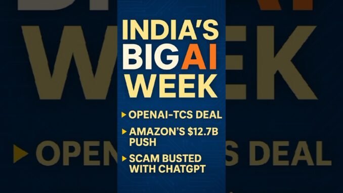 Massive AI News from India! OpenAI, Amazon, Sanchar Saathi Update & Scam Busted!#technews