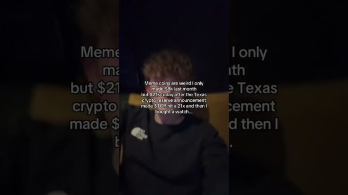 Meme coins are so weird.. #shorts #crypto