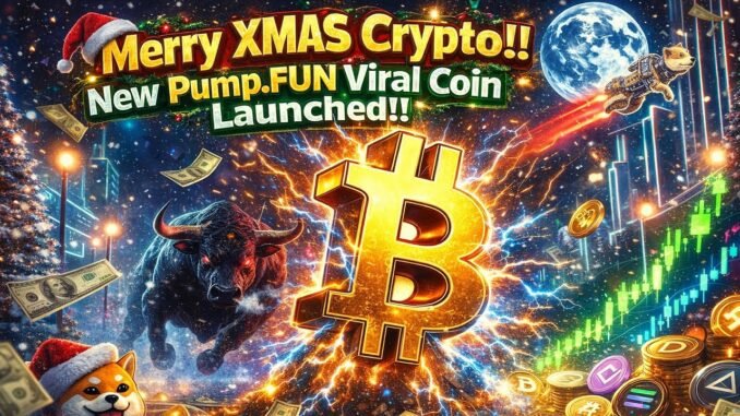 Merry XMAS Crypto Community!! New Hyped Pump.Fun Meme Coin Launched!!