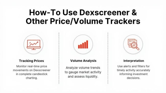 Module 8.  How To Use DEX Screener And Other Price Volume Trackers