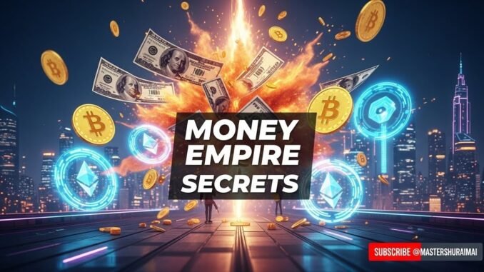 “Money Empire Secrets: From Ancient Coins to Crypto Revolution | @MasterShuraimAI” #MoneyEmpire